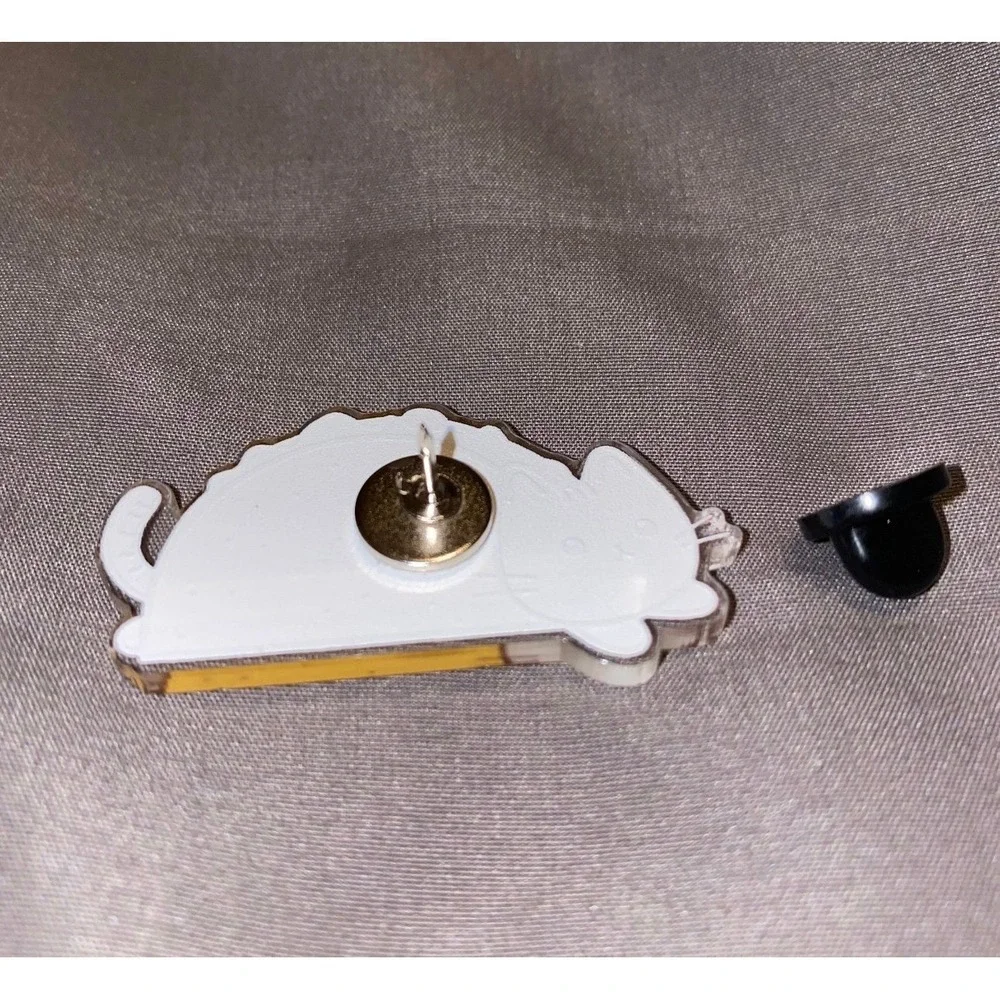 Tacocat‎ Acrylic backpack Pin, Palindrome, tacocat spelled backwards is tacocat